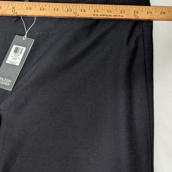 Eileen Fisher Women XL Washable Stretch Crepe Slim Ankle Pants Graphite grey - Picture 10 of 14